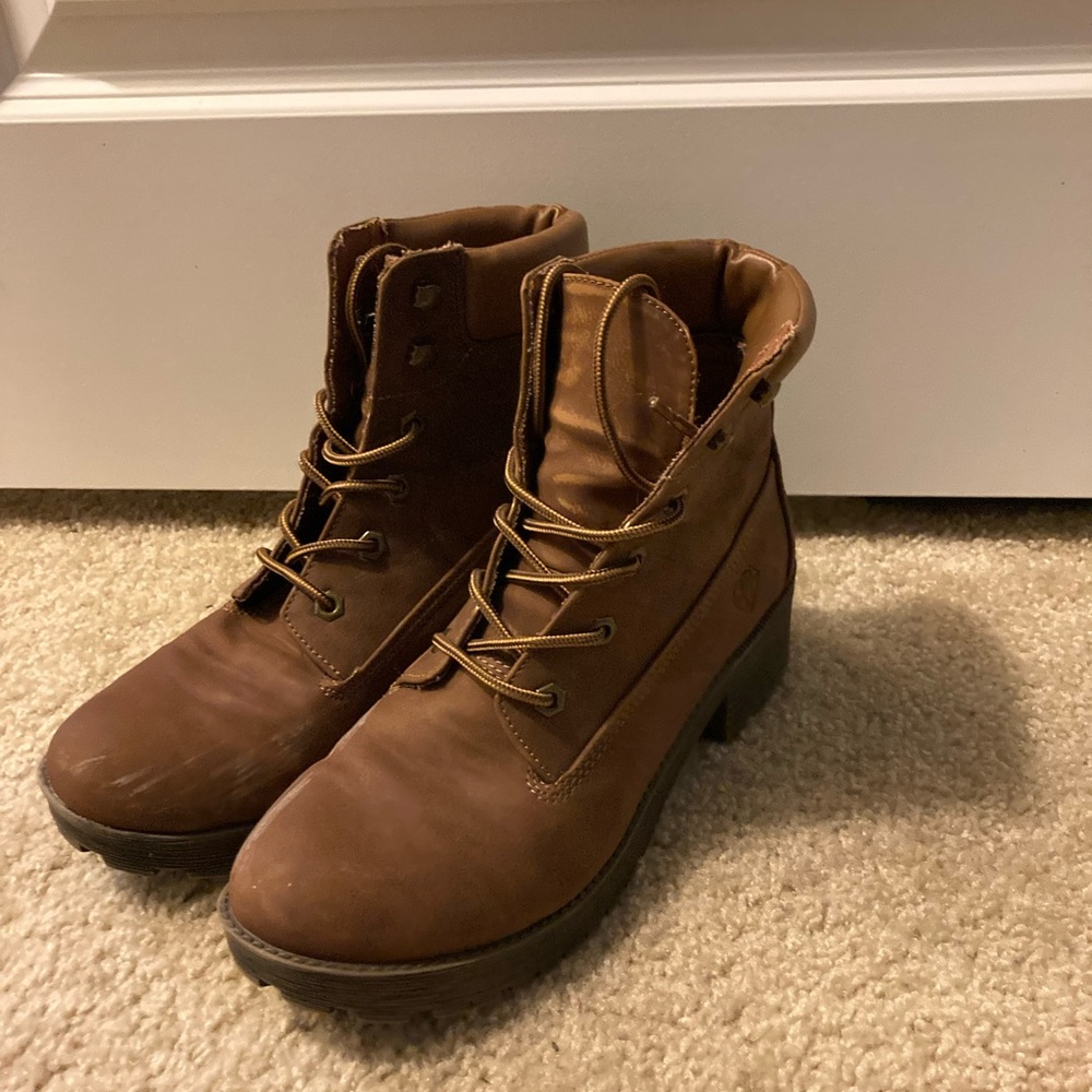 Rock Candy Lace Up Combat Boots